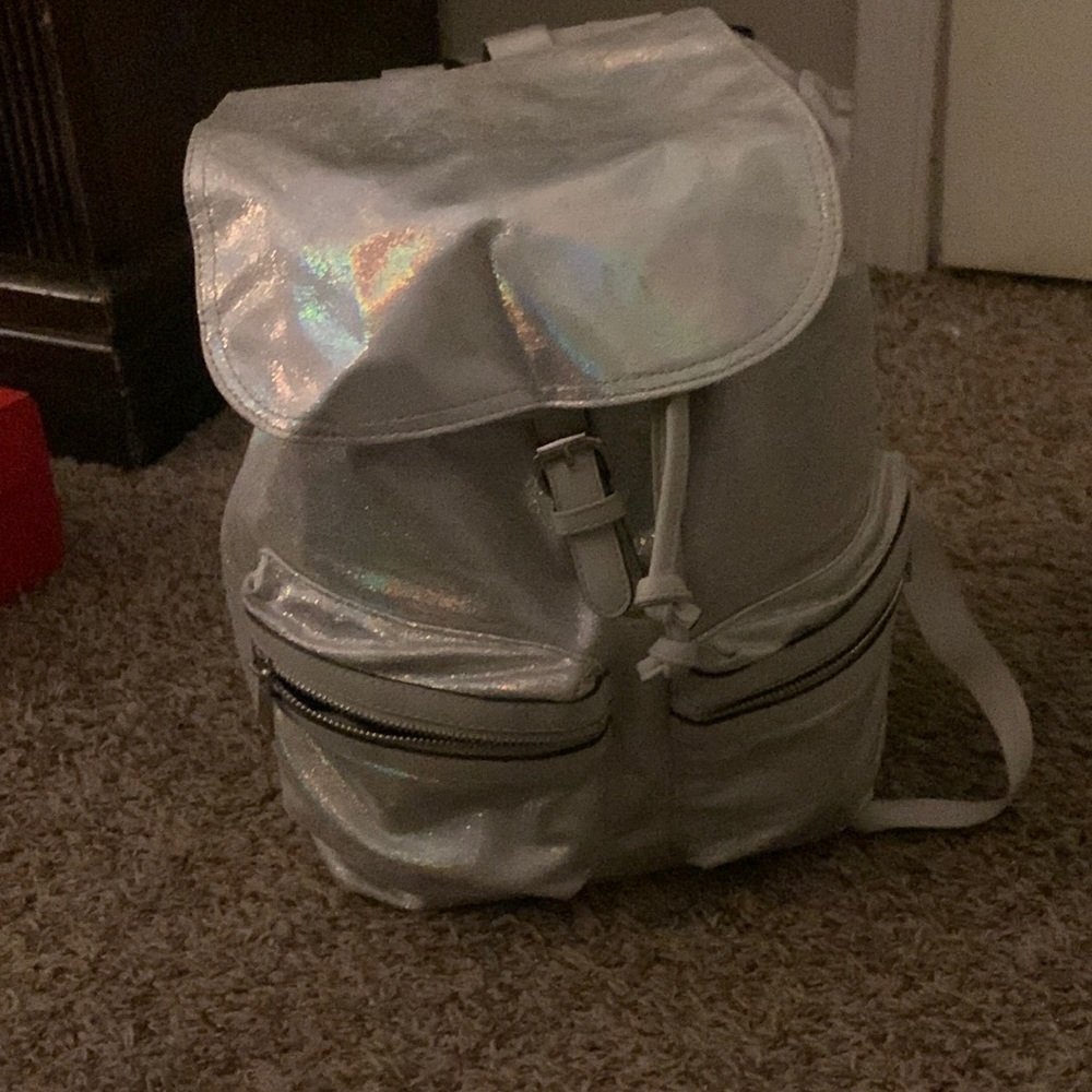 Girl school bookbag